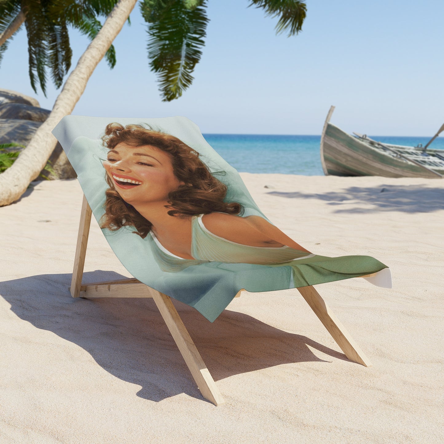 Beach Towel Playboy Playmate October 1958 Mara Corday