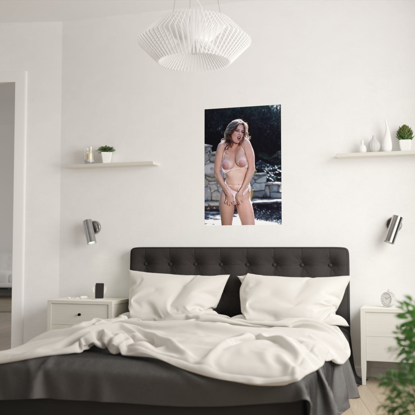 Satin Posters (210gsm) Retro 80s Adult Star Nude