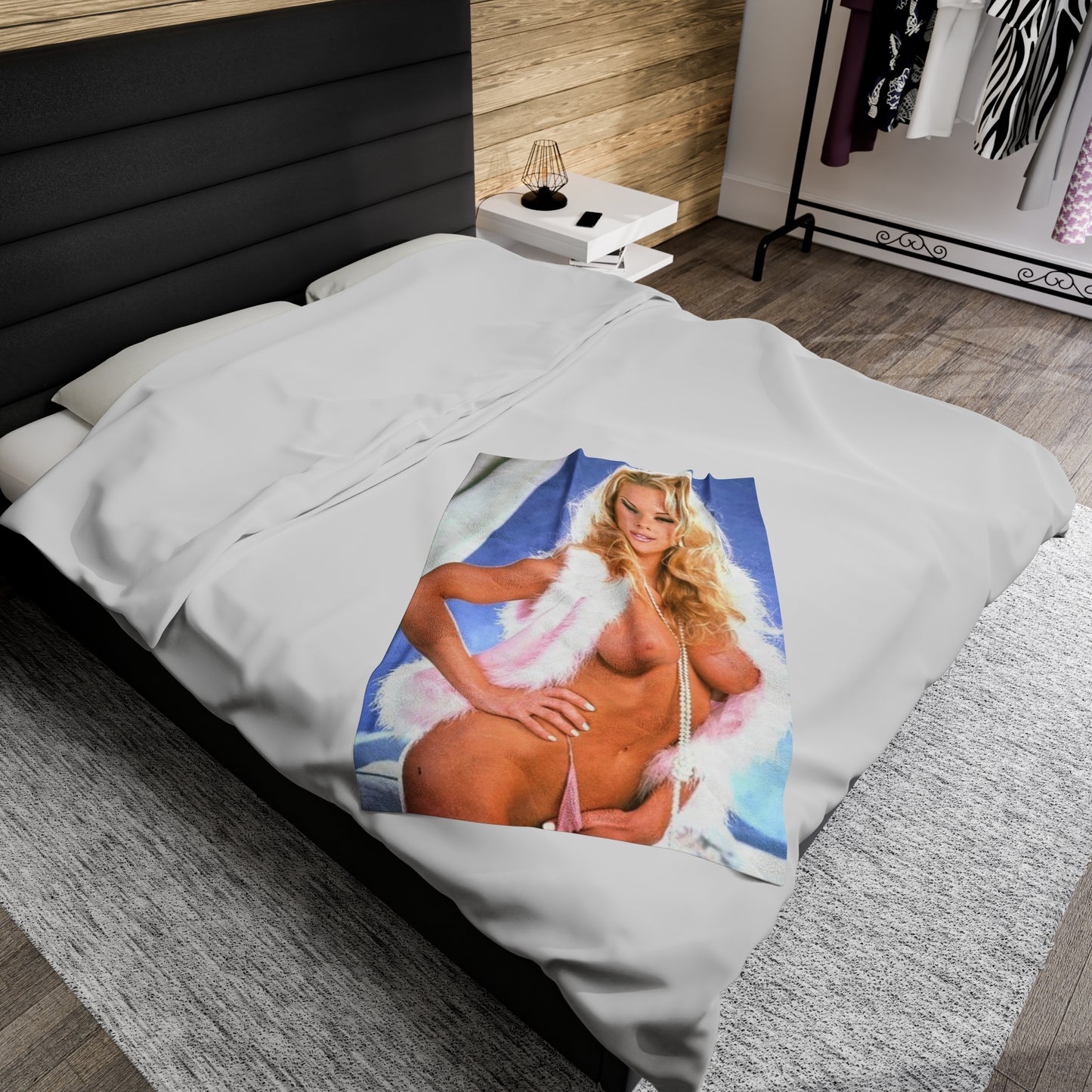 Velveteen Plush Blanket Pornstar Nikki Tyler Nude