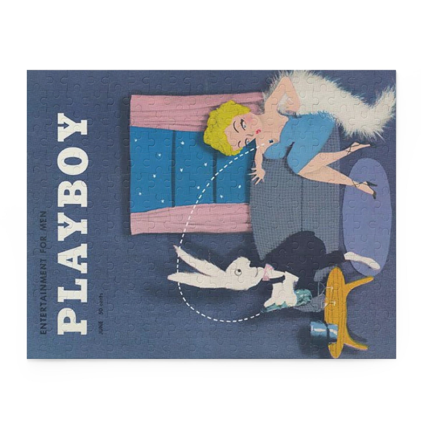 Puzzle (120, 252, 500-Piece) Playboy Cover June 1954
