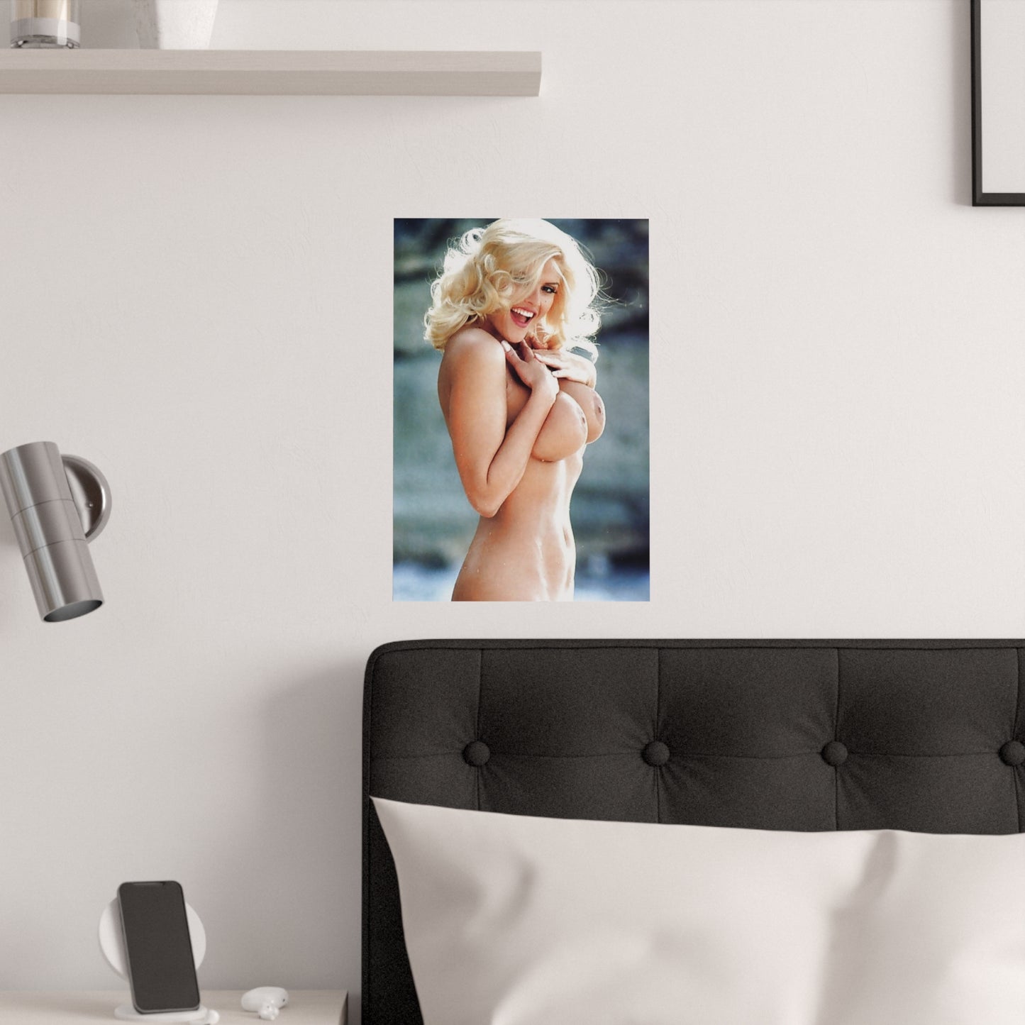 Satin Posters (210gsm) Anna Nicole Smith Nude