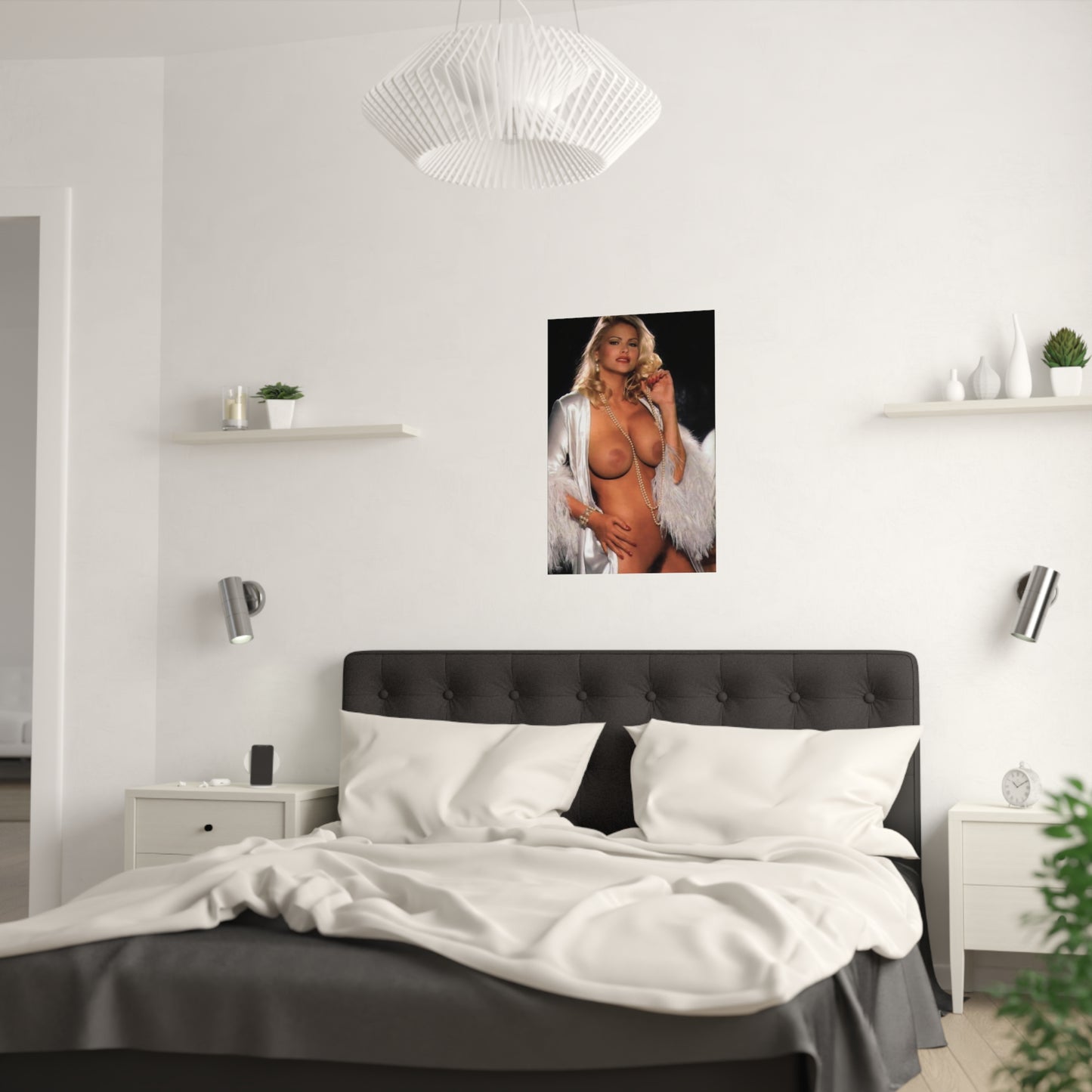 Satin Posters (210gsm) Anna Nicole Smith Nude