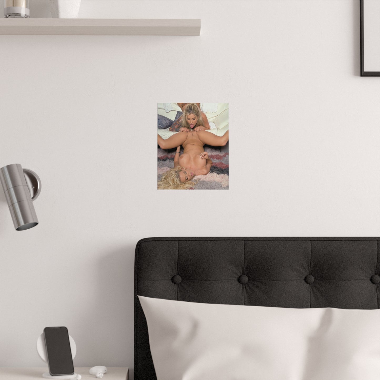 Satin Posters (210gsm) Jenna Jameson and Janine Lindenmulder