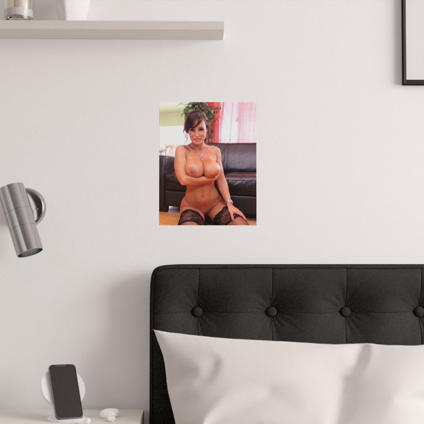 Satin Posters (210gsm) Pornstar Lisa Ann Nude