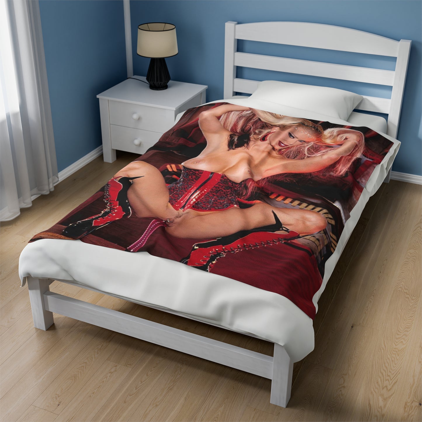 Velveteen Plush Blanket Jenna Jameson