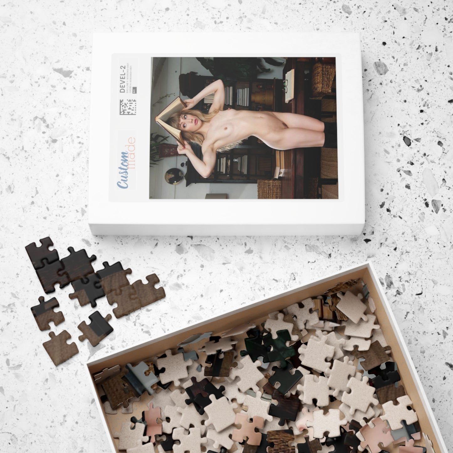 Puzzle (110, 252, 500, 1014-piece) Pet 2018 Ivy Wolfe Nude