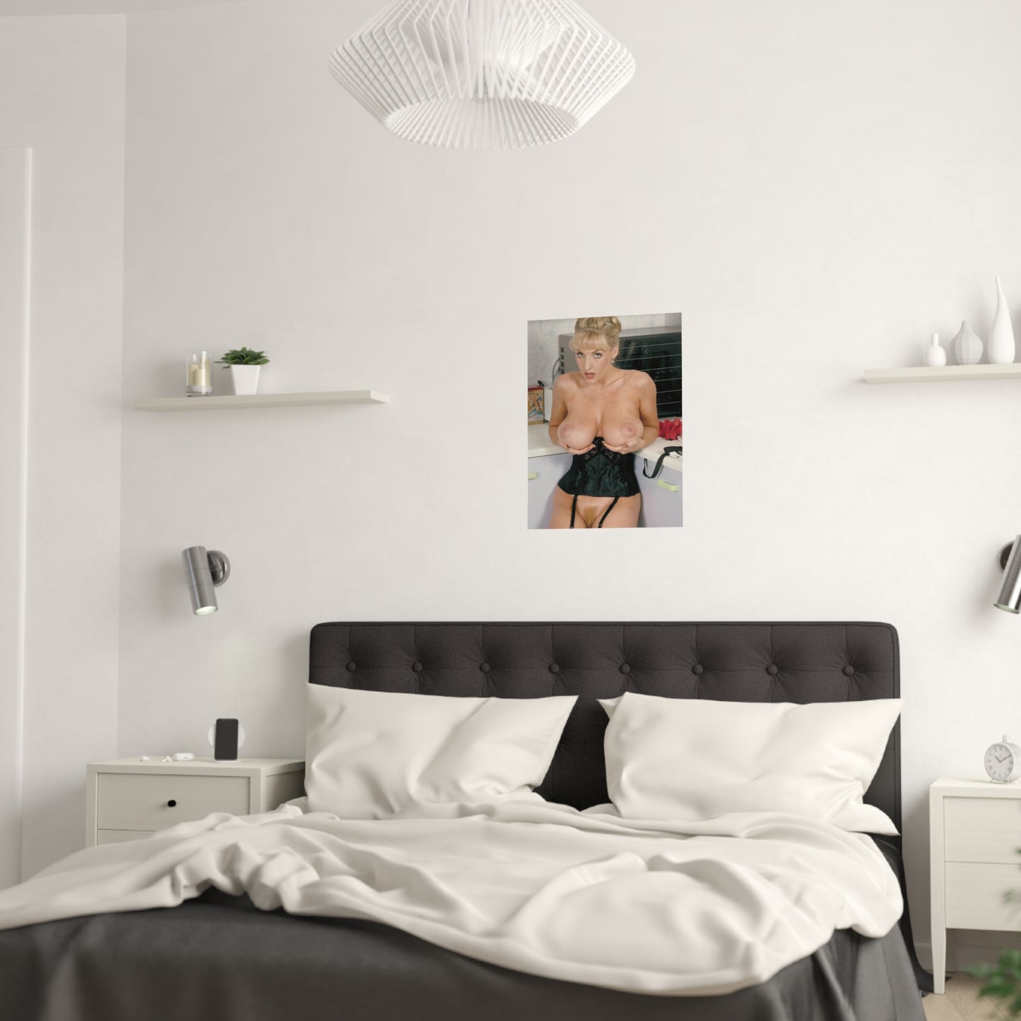 Satin Posters (210gsm) Retro Adult Star Danni Ashe