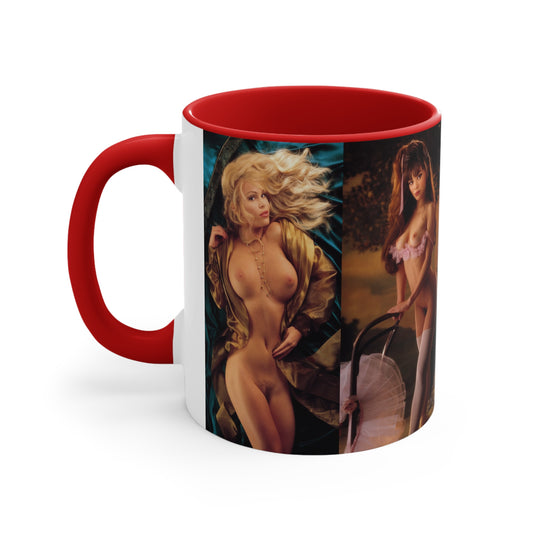 Accent Coffee Mug, 11oz Playboy Playmates 1995 January - April