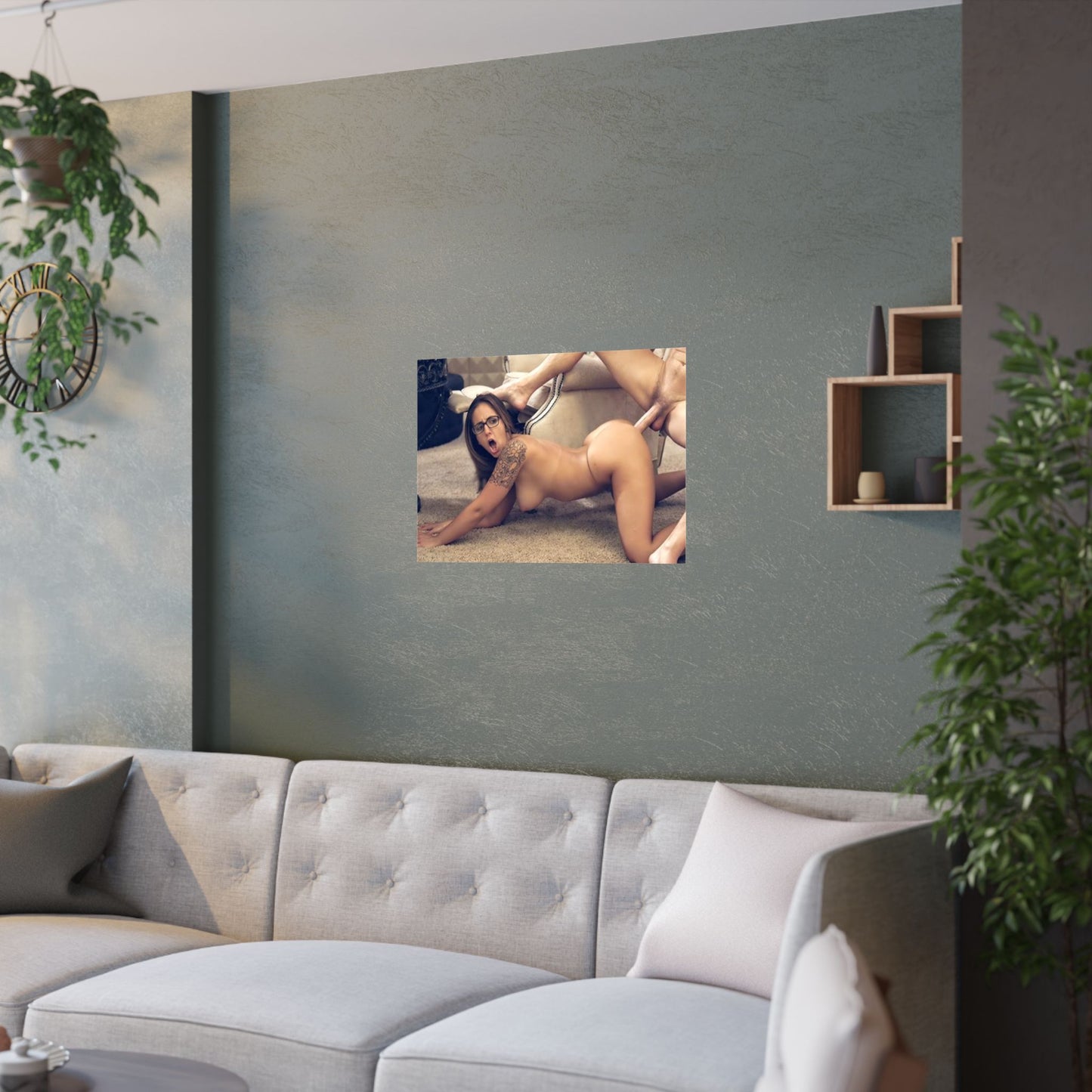 Satin Posters (210gsm) Layla London Ryan Madison Scene from Morning Joe 3