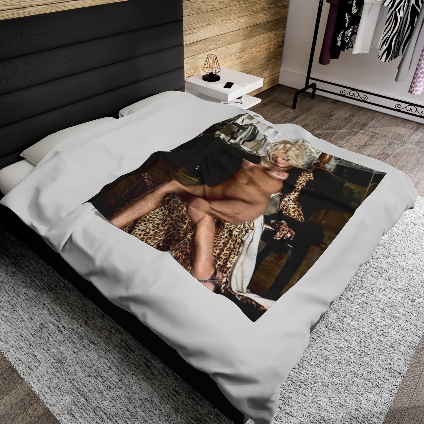 Velveteen Plush Blanket Pornstar Chloe Jones Nude