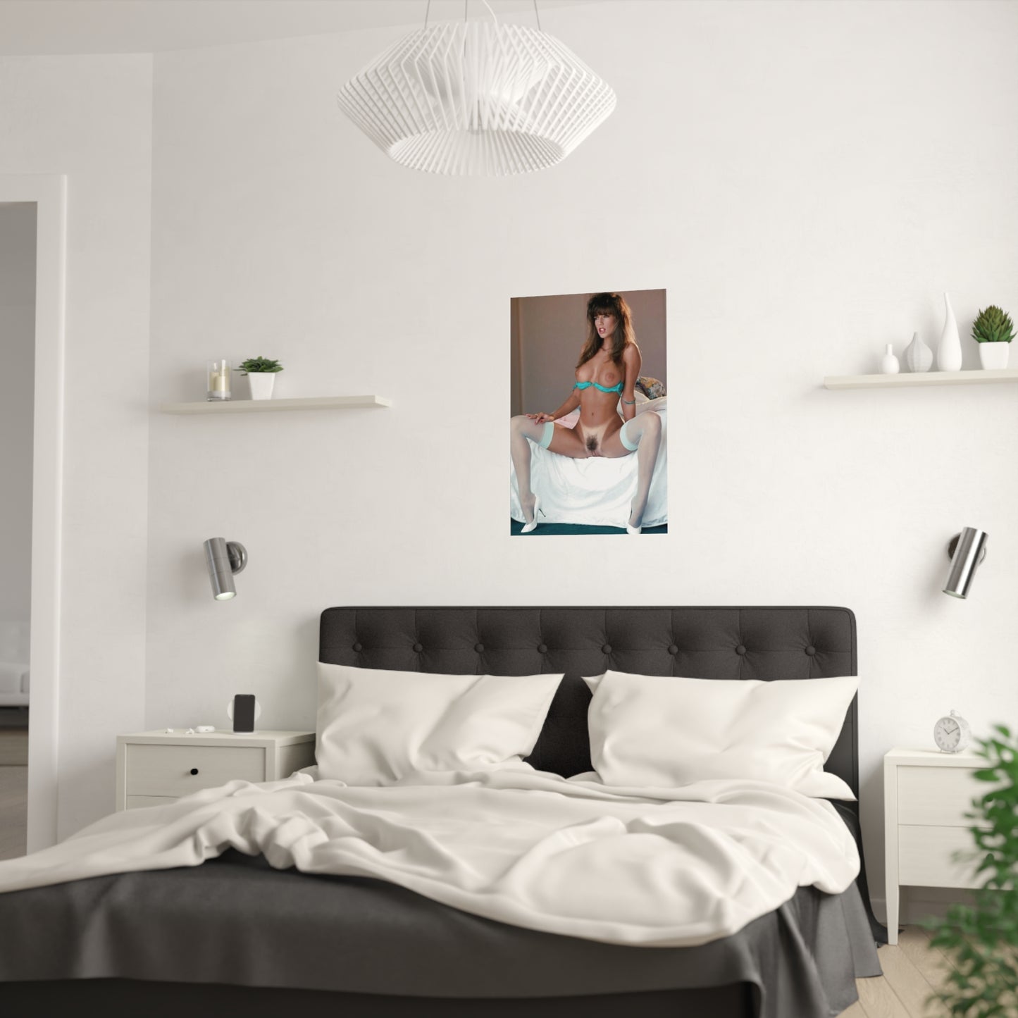 Satin Posters (210gsm) Pornstar Racquel Darrian Nude