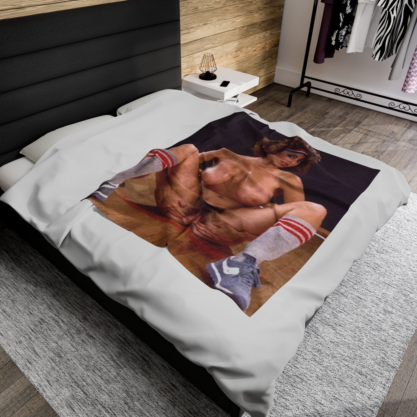 Velveteen Plush Blanket Christy Canyon