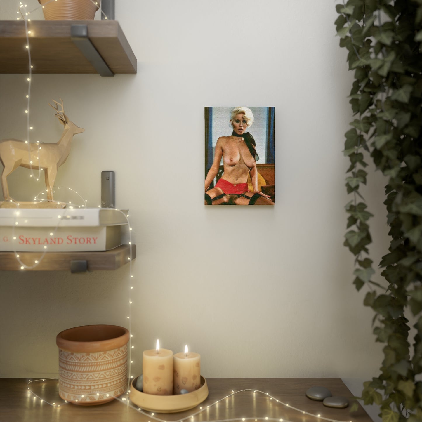 Canvas Photo Tile Porn Star Seka Nude