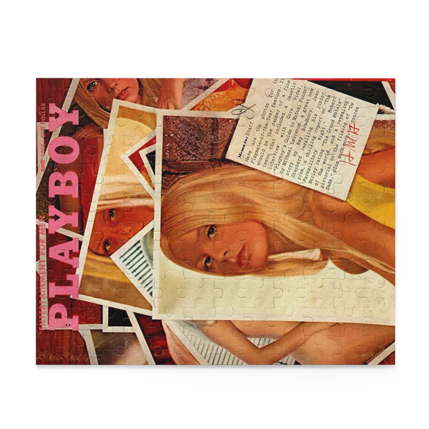 Puzzle (120, 252, 500-Piece) Playboy Cover June 1969