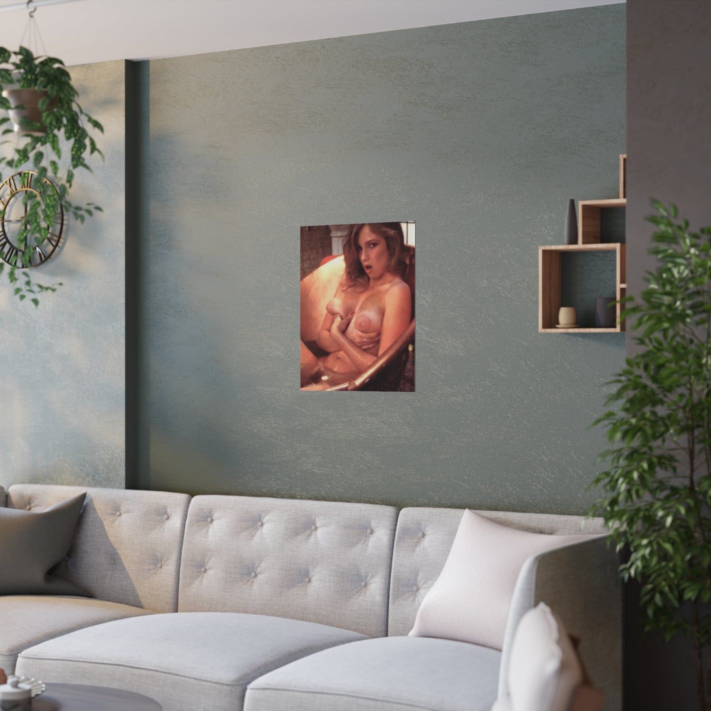 Satin Posters (210gsm) Retro Porn Star 1980s Traci