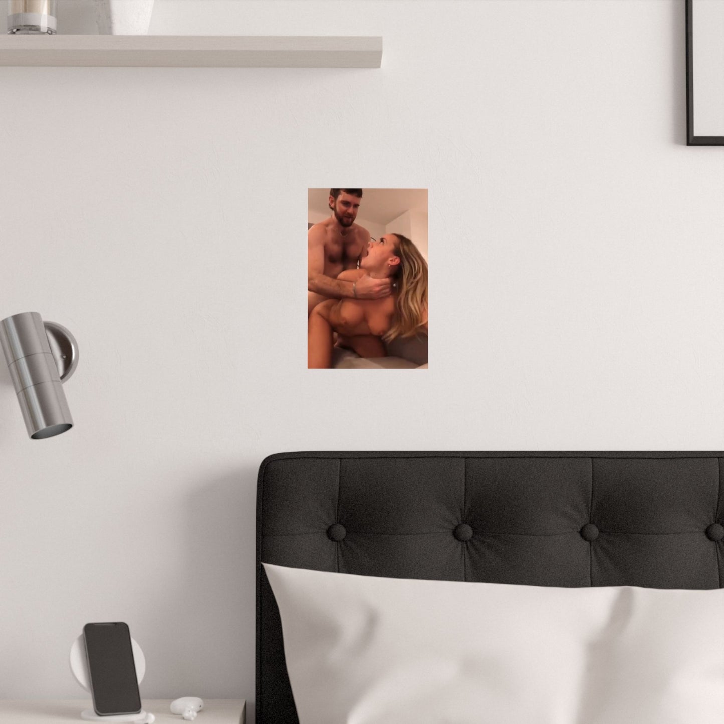 Satin Posters (210gsm) Blonde Teen Getting it Rough