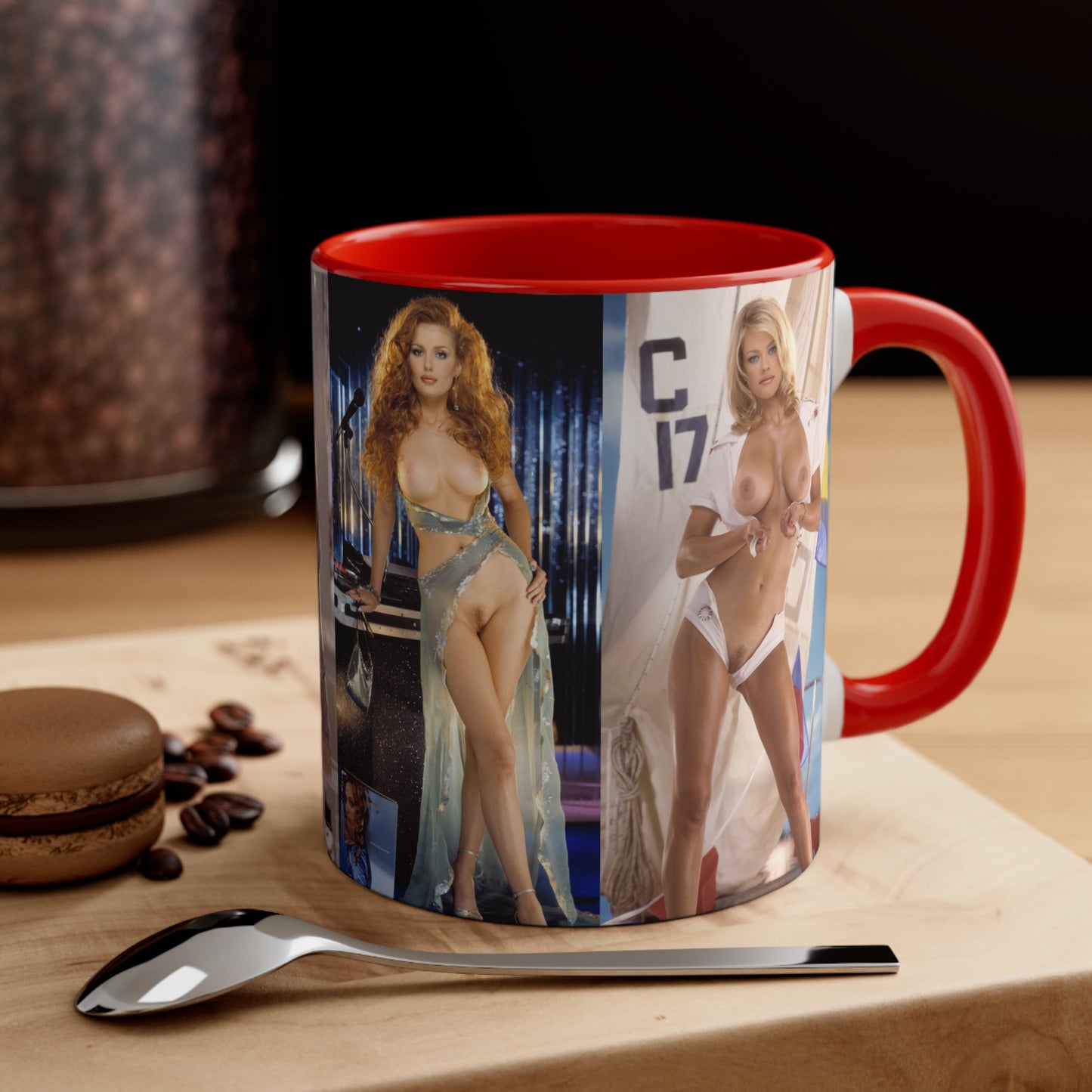 Accent Coffee Mug, 11oz Playboy Playmates 1999 January - April