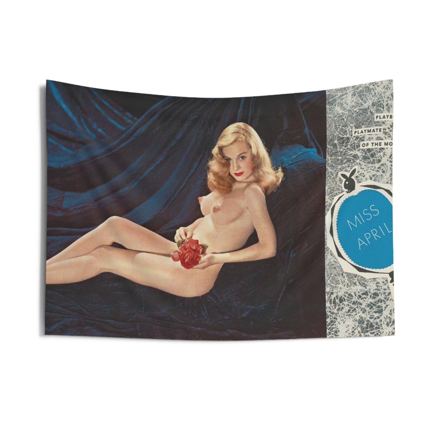 Indoor Wall Tapestries Playboy Playmate April 1954 Marilyn Waltz