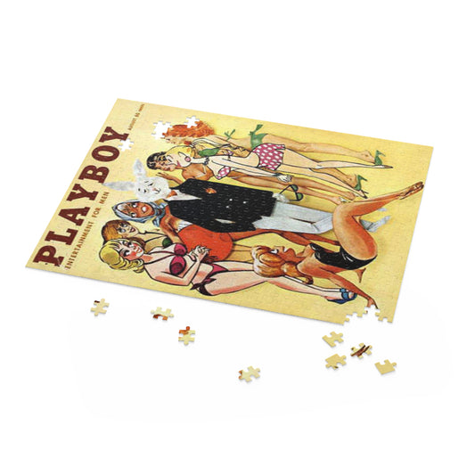 Puzzle (120, 252, 500-Piece) Playboy Cover August 1961