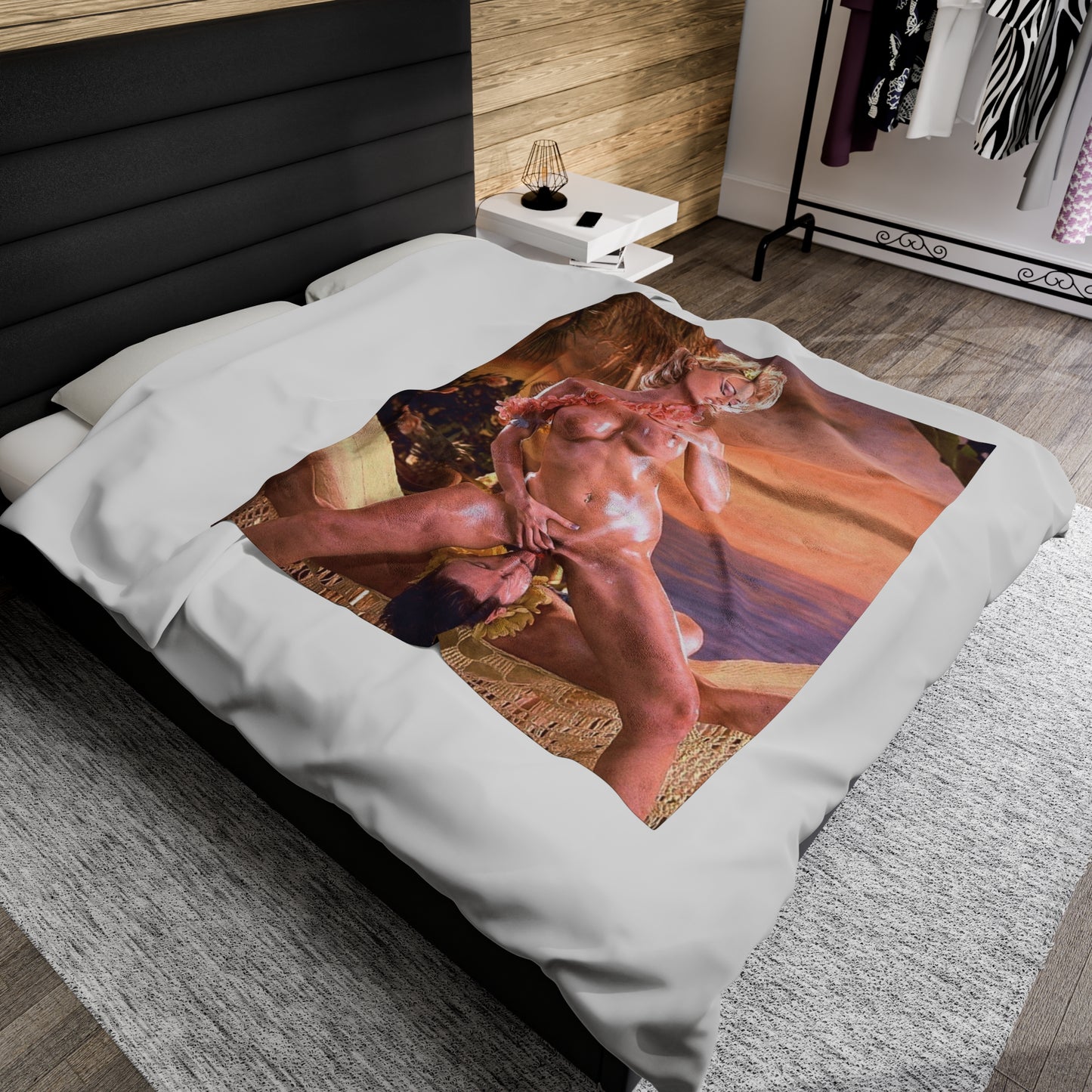 Velveteen Plush Blanket Jenna Jameson Nude