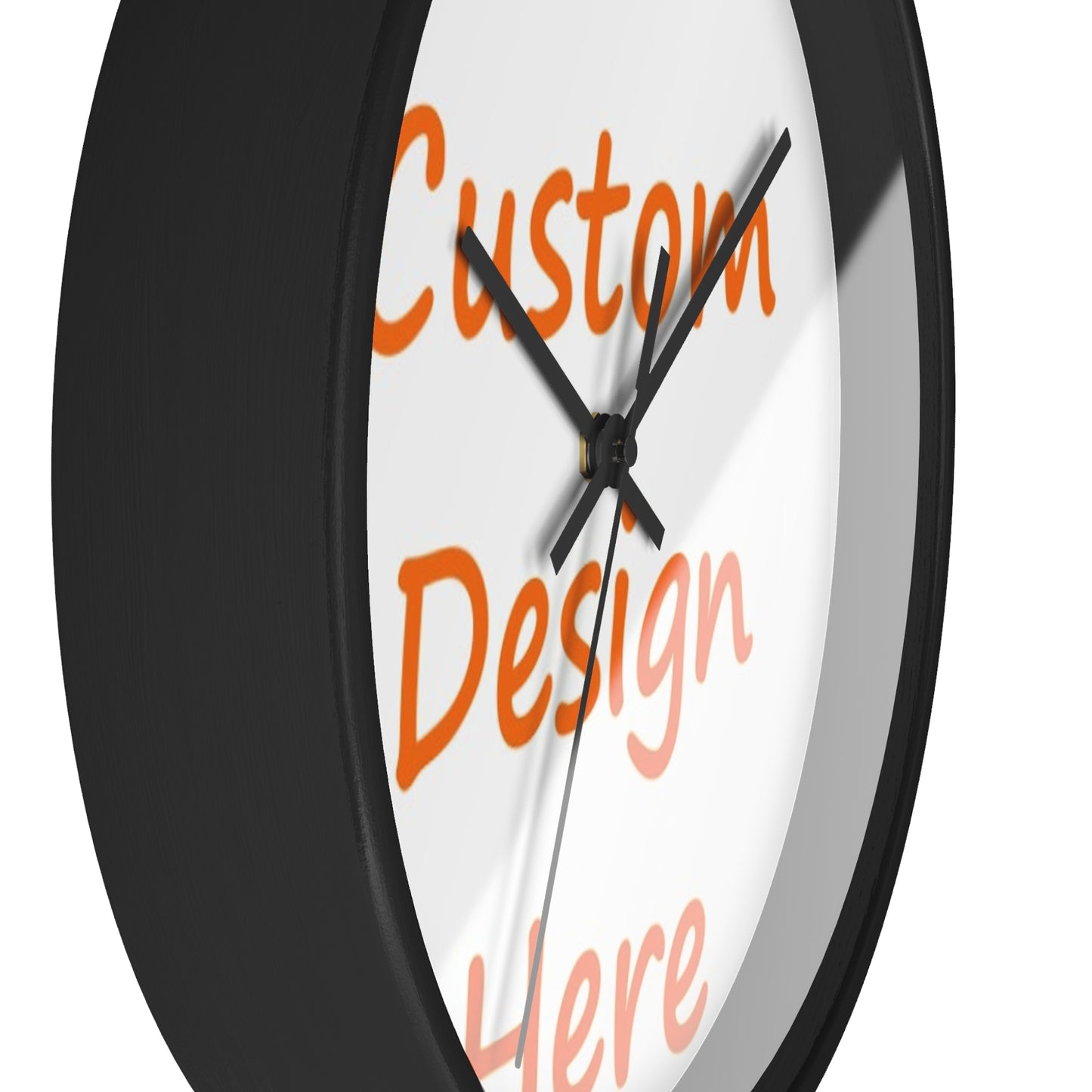 Wall Clock Custom Purchase & Message Artwork! No Limits!