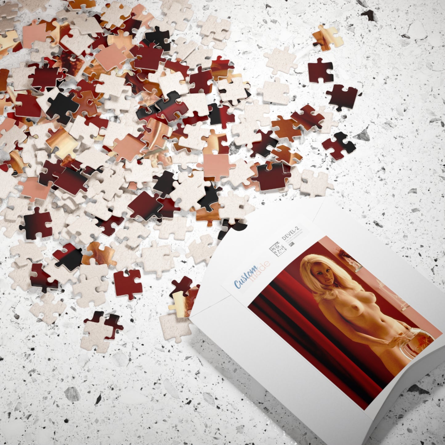 Puzzle (110, 252, 500, 1014-piece) Playboy Playmate December 1971 Karen Christy