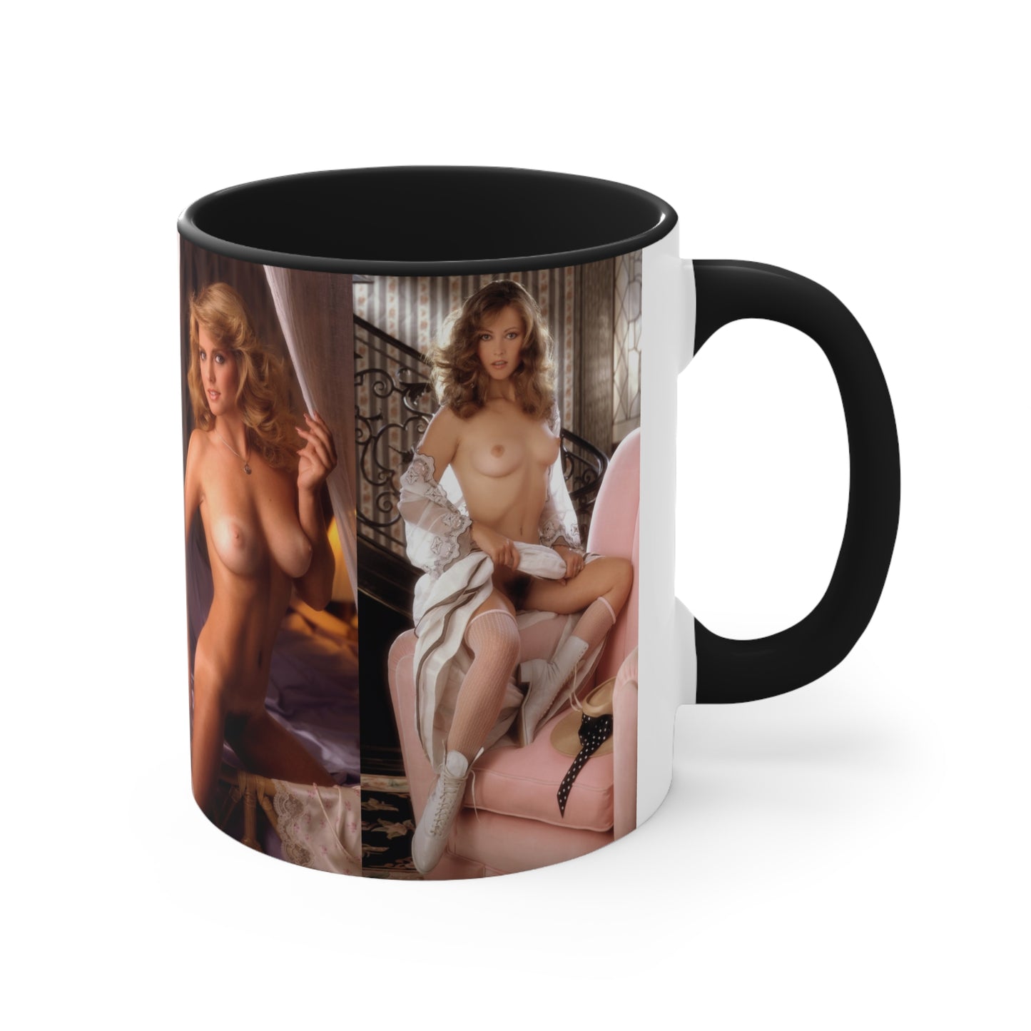 Accent Coffee Mug, 11oz Playboy Playmates 1982 January - April