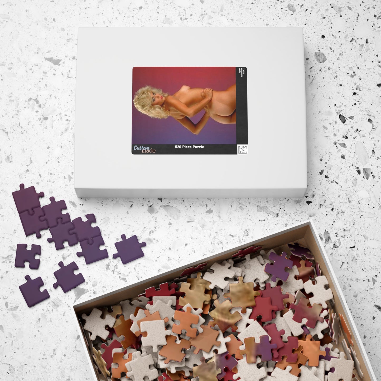 Puzzle (110, 252, 500, 1014-piece) Retro Porn Star Ginger Lynn Nude