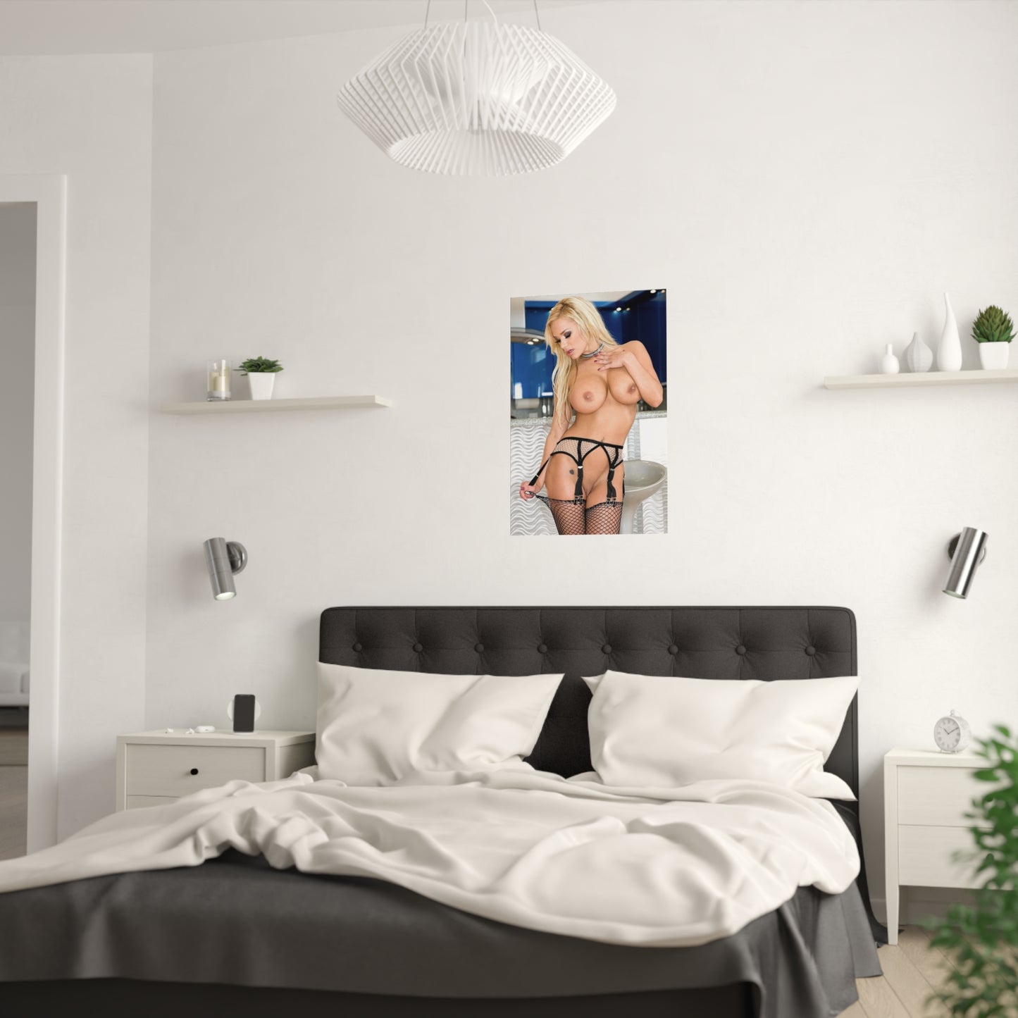 Satin Posters (210gsm) Pornstar Shyla Stylez Nude