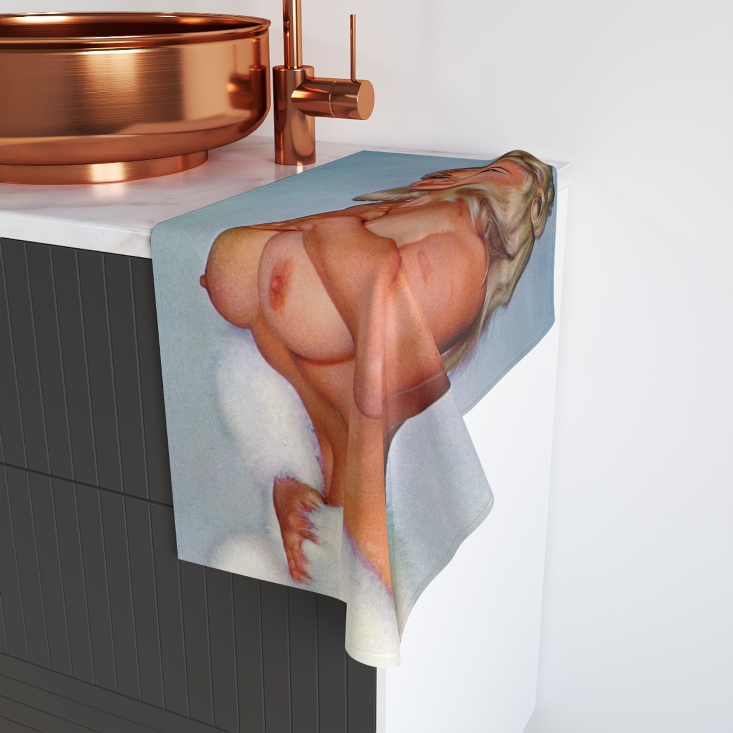 Hand Towel Jayne Mansfield Nude