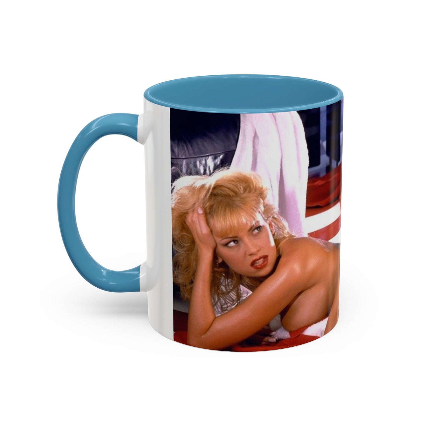 Accent Coffee Mug (11, 15oz) Traci Lords Nude