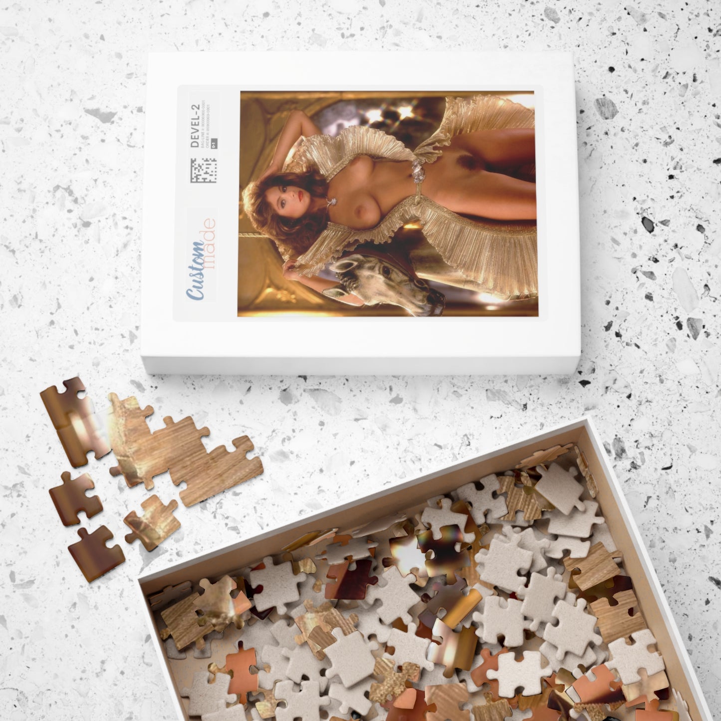 Puzzle (110, 252, 500, 1014-piece) Playboy Playmate December 1987 India Allen