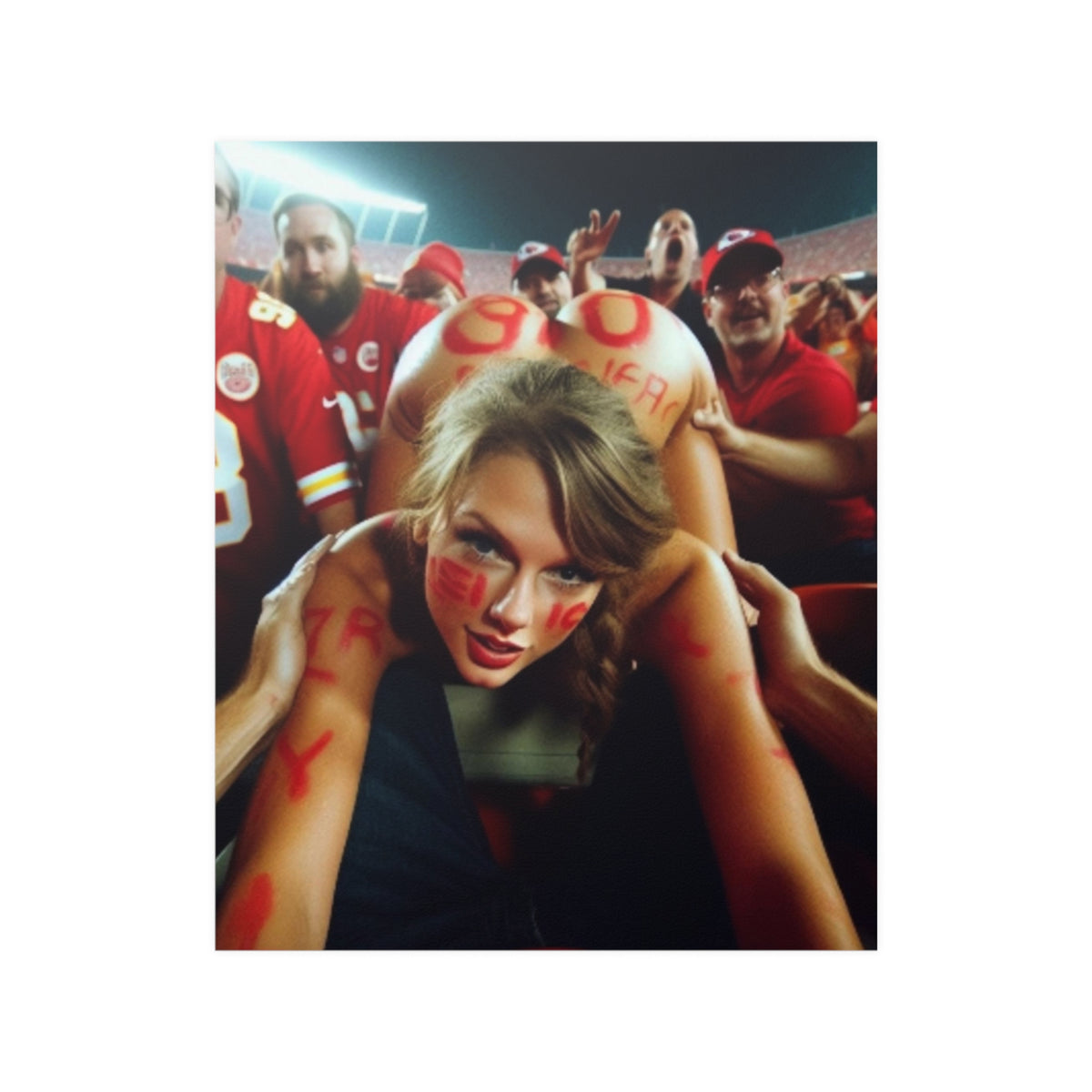 Satin Posters (210gsm) Taylor Swift AI Nudes