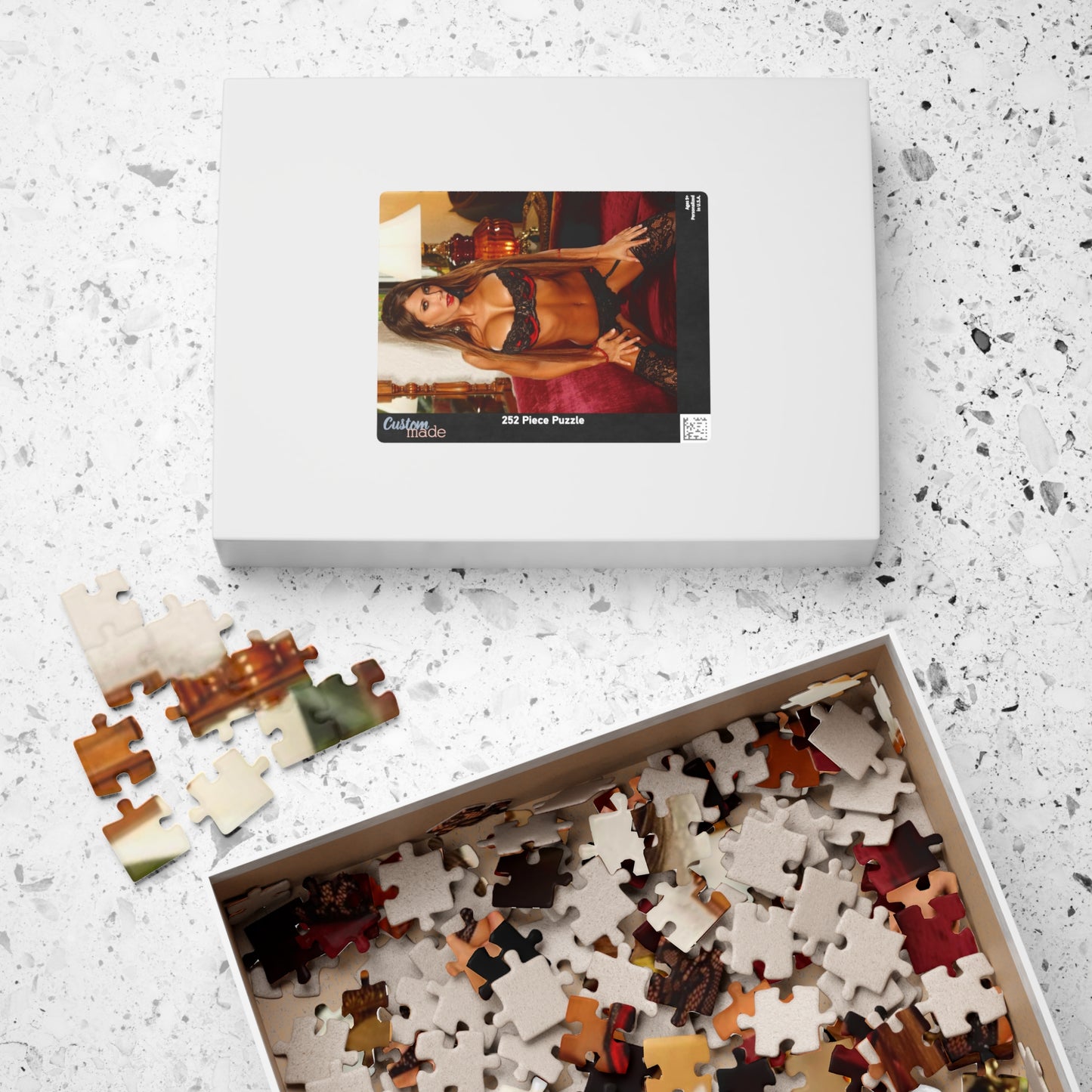 Puzzle (110, 252, 520, 1014-piece) Madison Ivy Sexy Lingerie