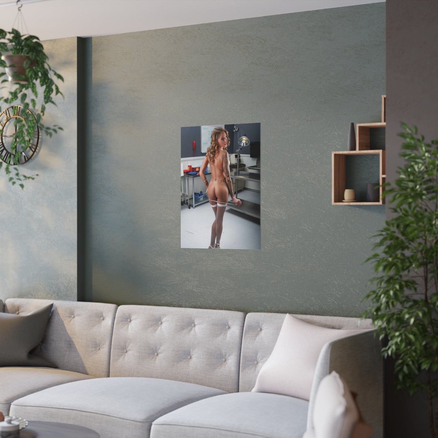 Satin Posters (210gsm) Adult Star Juelz Ventura Nude