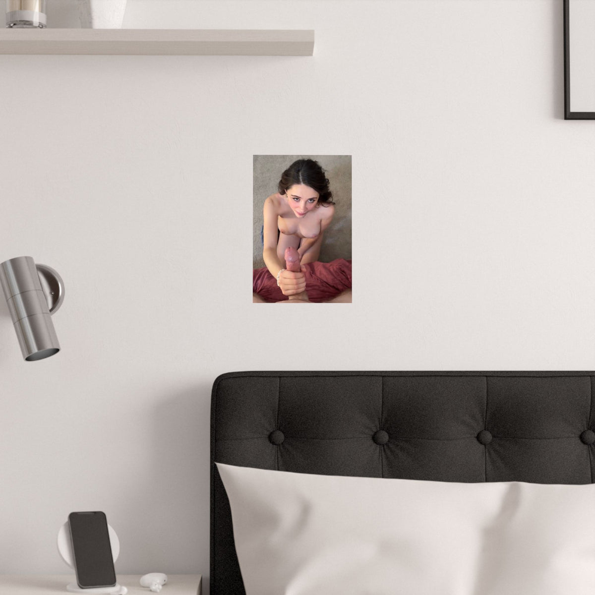 Satin Posters (210gsm) Teen Eager for Cum