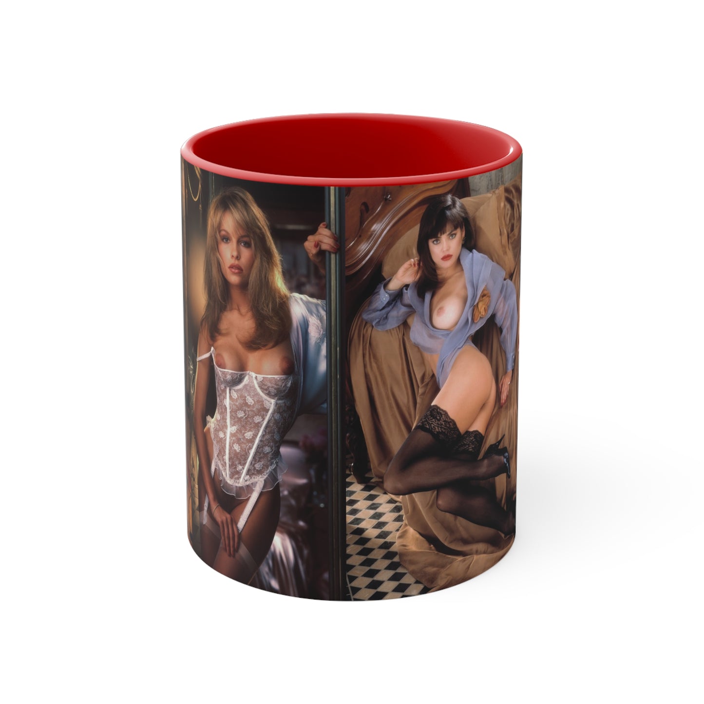 Accent Coffee Mug, 11oz Playboy Playmates 1990 January - April