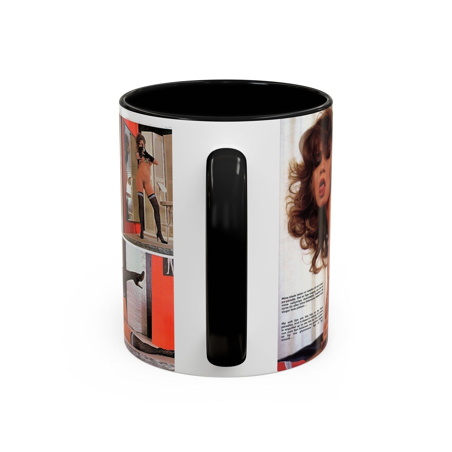 Accent Coffee Mug (11, 15oz) Traci Lords Nude