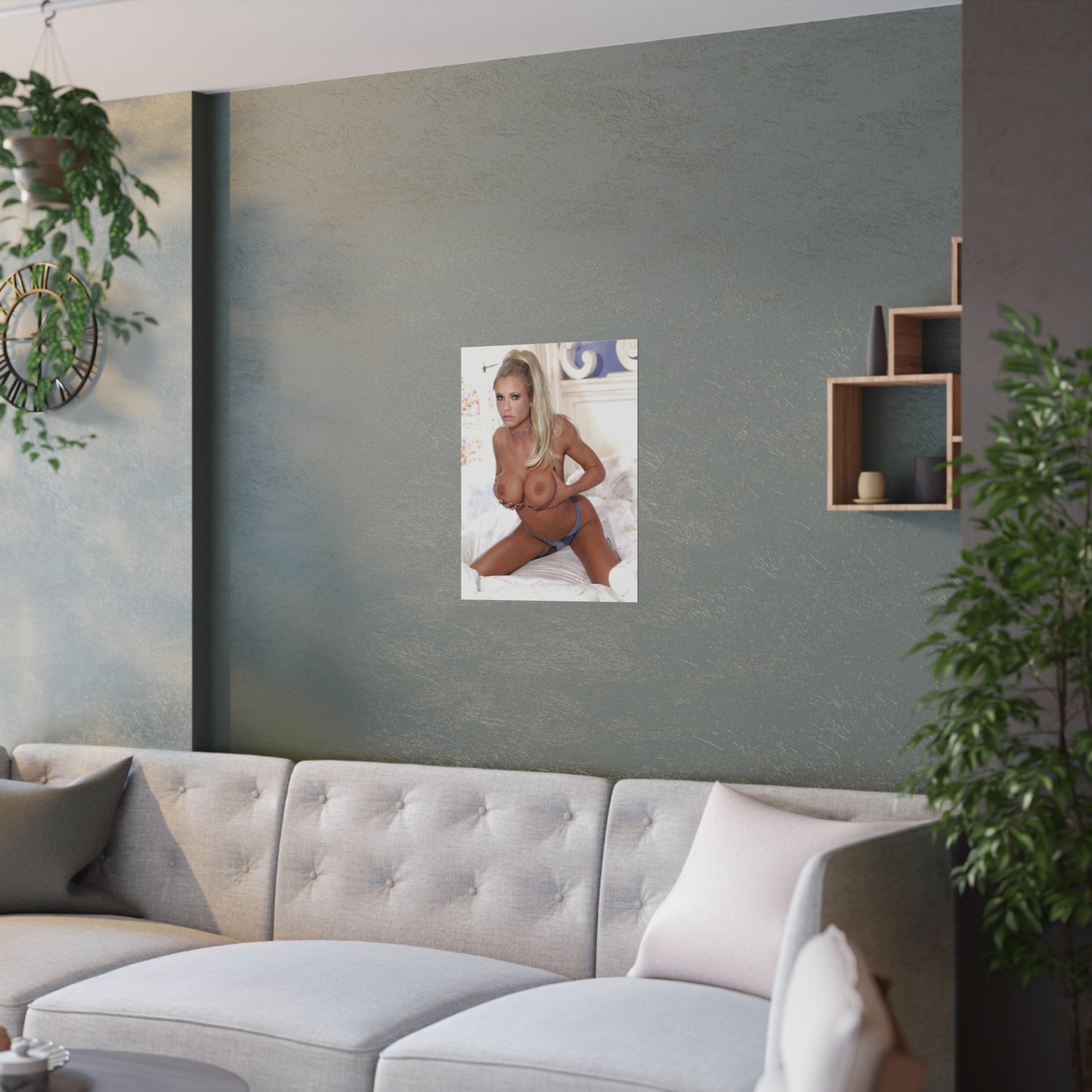 Satin Posters (210gsm) Pornstar Briana Banks Nude