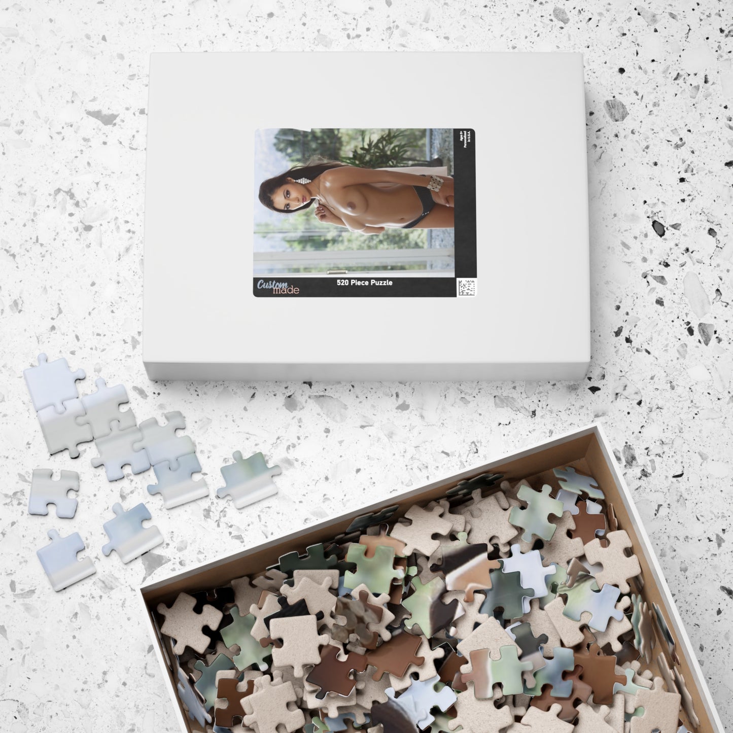 Puzzle (110, 252, 500, 1014-piece) Pet 2018 Gianna Dior Nude