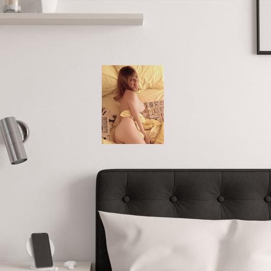 Satin Posters (210gsm) Playboy Playmate March 1969 Kathy MacDonald