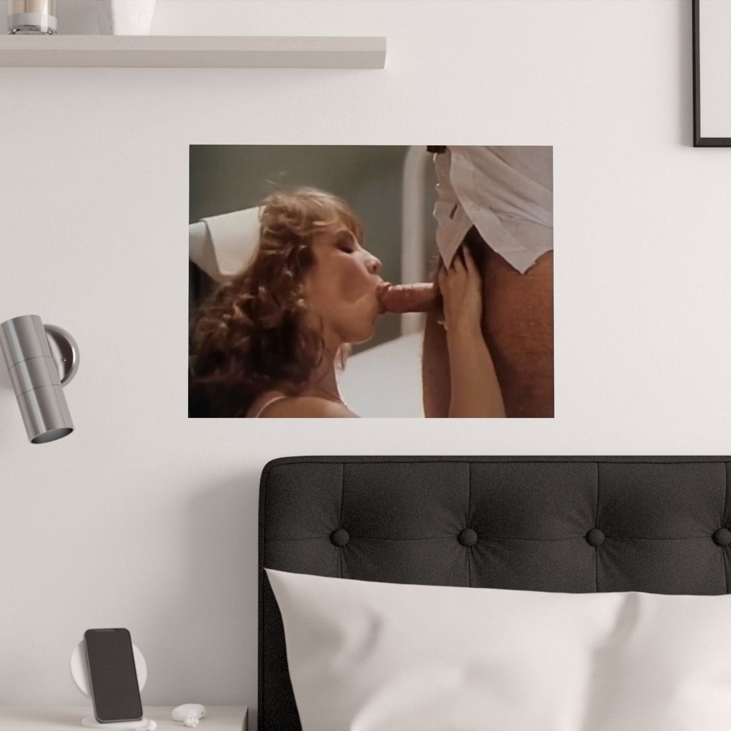 Satin Posters (210gsm) Traci Lords Nude Retro Pornstar Sex