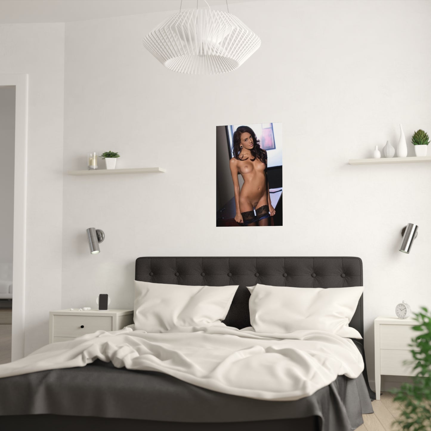 Satin Posters (210gsm) Pornstar Janice Griffith Nude