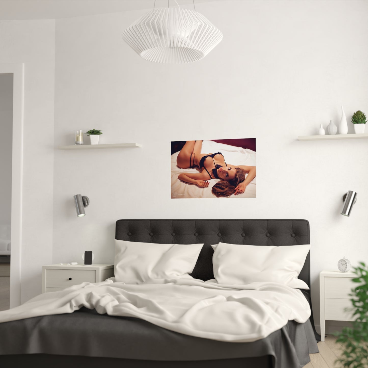 Satin Posters (210gsm) Sexy Naked Nude Pornstar