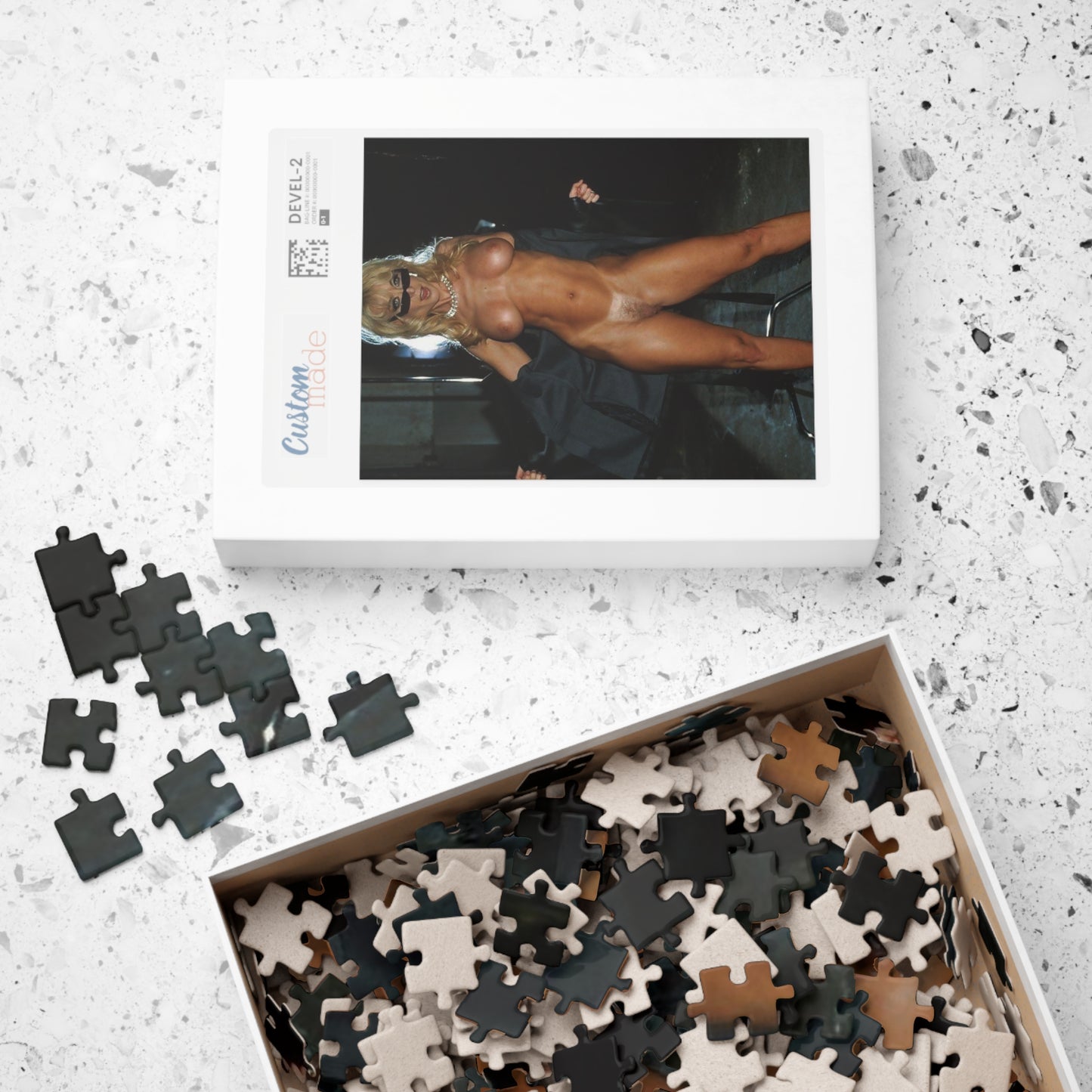 Puzzle (110, 252, 500, 1014-piece) Porn Star Puzzle Nina Hartley #2