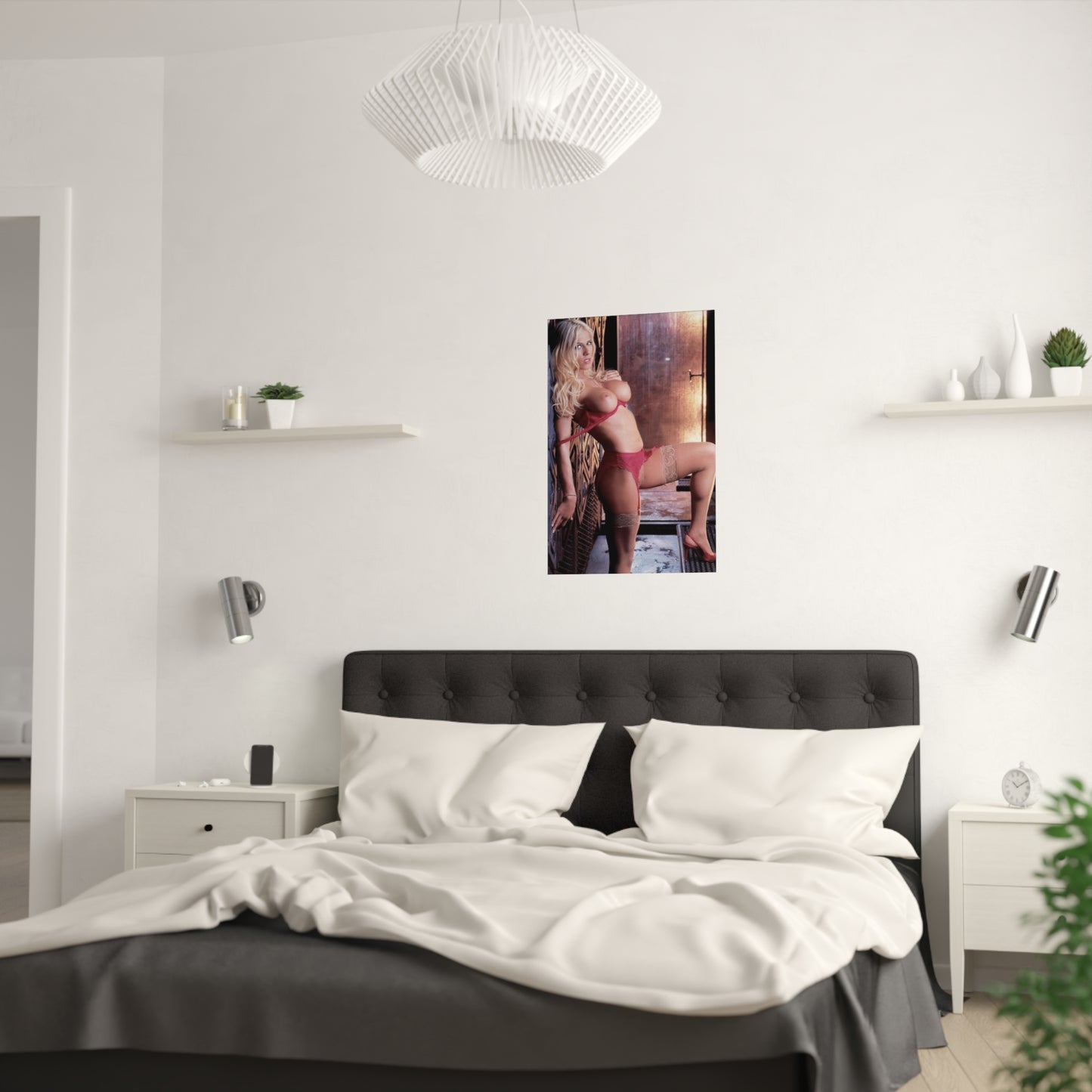 Satin Posters (210gsm) WWE Torrie Wilson Nude