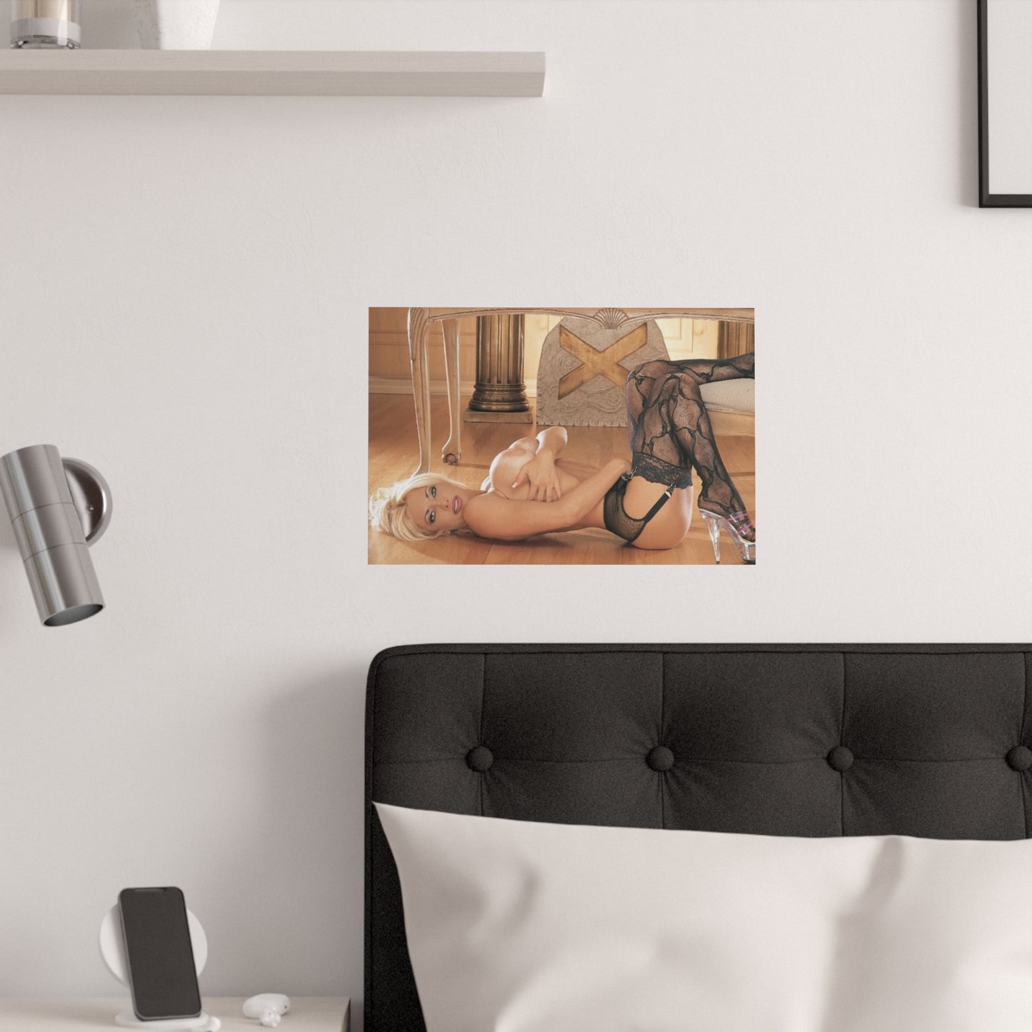 Satin Posters (210gsm) Retro Adult Star Rebecca Wild Nude