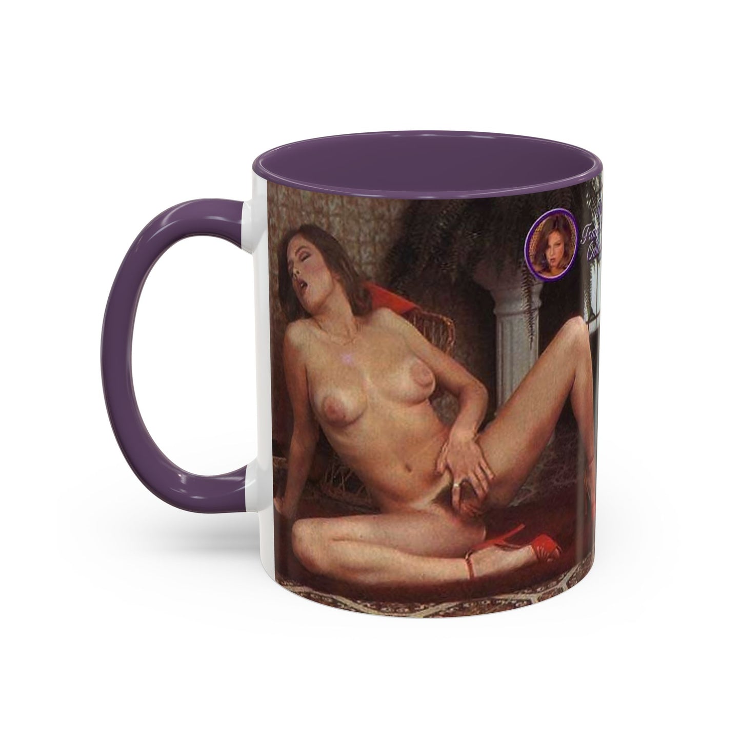 Accent Coffee Mug (11, 15oz) Traci Lords Nude