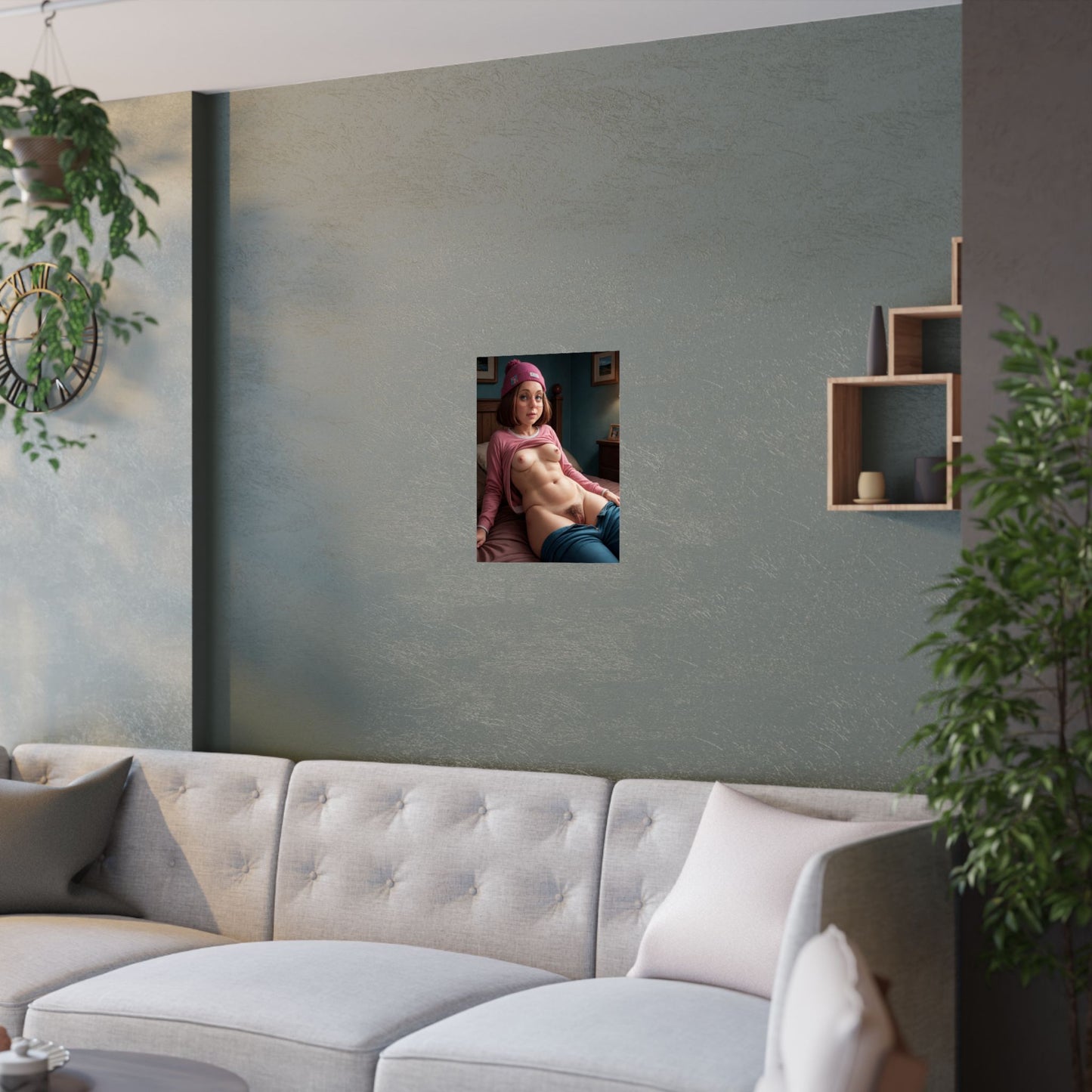 Satin Posters (210gsm) Meg Griffin Nude