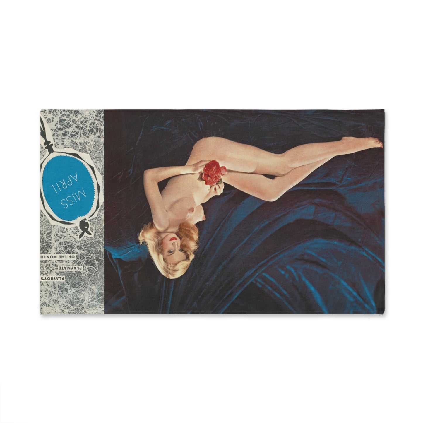 Hand Towel Playboy Playmate April 1954 Marilyn Waltz